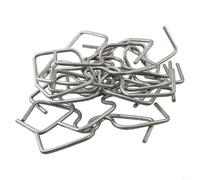 Set di 50 frammenti per alberi da frutto, a forma di M, per diffondere i rami, promuovere la crescita delle piante, ottimale circolazione dell'aria e penetrazione della luce, zinco, durevole, bianco