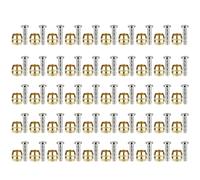 Set di 50 inserti per connettore freno per biciclette, bulloni di collegamento, spurgo idraulico del tubo del freno inserto, ricambio per biciclette, inserto per freno