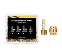 Set di 50 inserti per tubi flessibili e connettori per Sram, per BH5990, accessori per sistema frenante idraulico (D)