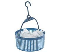 Set di 50 mollette da bucato in plastica, 17 x 14 x 17 cm, blu o grigio