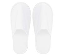 Set di 50 Paia di Pantofole Usa e Getta, Unisex, Antiscivolo, per Hotel, Spa e Viaggi, Peluche da 3mm, Dimensioni Universali, 30x20x10cm