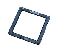 Set di 50 paia di supporti negativi per 15 x 15,2 cm, in plastica ABS nera o bianca, per organizzare archivi fotografici di medio formato e protezione contro la polvere (nero)