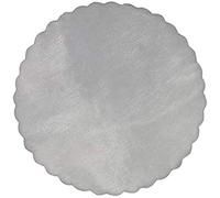 Set di 50 veli di TULLE per sacchetti di caramelle e dragge, diametro 24 cm, colore: bianco