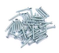 Set di 50 viti autofilettanti a testa piatta M4.2 (M4,2 x 32 (50 pezzi)