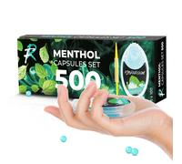Set Di 500 Capsule Al Mentolo Premium | Filtro Capsula Di Aroma Al Mentolo