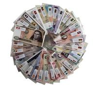 Set di 52 Banconote Diverse da Tutto Il Mondo. Denaro Reale da Diversi Paesi