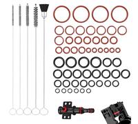 Set di 56 guarnizioni di ricambio per macchina da caffè, compatibile con Philips Saeco, Gaggia e Spidem, 5 pezzi per pulizia, materiale VMQ/EPDM, facile da installare