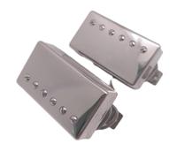 Set di 57 pickup humbucker per chitarra, 50/50 mm, ponte/collo, 2C, per accessori per chitarra stile Gibson Les Paul (cromati)