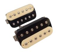 Set di 57 pickup humbucker per chitarra, 50/50 mm, ponte/collo, blakc 2C, per accessori per chitarra stile Gibson Les Paul (zebra)