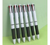 Set di 6/12/18 pezzi di penne a sfera creativi a tre colori, penne a sfera semplici ed eleganti con meccanismo a pressione multi-colore, per tornare a scuola Tagli Unica,4 bastoncini,12 bastoncini,10 