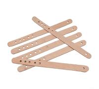 Set di 6 accessori per biliardo e snooker e cinghie regolabili in pelle per fissare le tue tracce