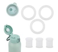 Set di 6 accessori per scaldabiberon compatibili con Momcozy, tappo in silicone senza BPA e anelli di tenuta per scaldabiberon portatile da 500 ml
