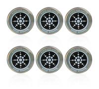 Set di 6 Adesivi Anti-Radiazione per Cellulari, Computer, Laptop, Tablet e Televisori - Protezione Avanzata dalle Radiazioni Elettromagnetiche, Design Discreto, Facile Applicazione