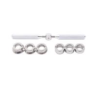 Set di 6 attrezzi per orologiai, con chiave inglese e fodera, 22,5 x 9,5 x 3 cm, strumento di riparazione professionale per la sostituzione sicura della batteria