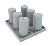 Set di 6 batterie per serbatoi in scala N, modelli Whistle Stop, 1/160 | Batteria del carro armato della scala N, altamente dettagliata, diorama industriale, uso del carico merci