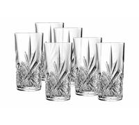 Set di 6 bicchieri long drink in vetro trasparente 38 roadway
