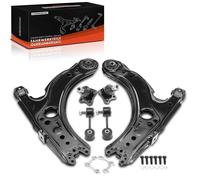 Set di 6 Bracci di Controllo Asse Anteriore Frankberg per VW Bora Variant Golf IV New Beetle Cabriolet Audi A3 Seat Leon 1J0407151B