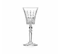 Set di 6 calici da vino Marylin in vetro cristallino trasparente cl 21