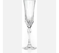 Rcr Set 6 Calici In Vetro Trasparente Per Flute Adagio Cl 18