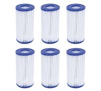 Set Di 6 Cartucce Filtro Bestway Gr. III Filtro Per Pompa Filtro Per Piscina