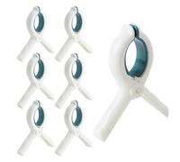 Set di 6 clip per asciugamano per sedia da spiaggia, grandi clip da spiaggia, clip da spiaggia, clip da spiaggia, clip da spiaggia antivento, mollette per biancheria da letto