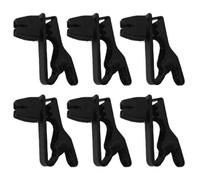 Set di 6 clip per microfono portatile in metallo, accessori per microfono Lavelia, clip di ricambio per microfono Lavelia | robuste clip di collegamento per microfoni per siti educativi, di