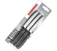 Set di 6 coltelli da tavola Kaimano Italicus, con lama seghettata e punta arroto