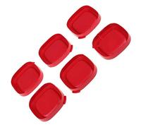 Set di 6 coperchi per vasetti di yogurt quadrati per yogurtiera seb, interno di 7 cm, esterno di 7,5 cm