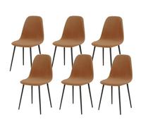 Set di 6 coprisedie elasticizzati per sala da pranzo, stile moderno, stile metà secolo, perfetti per cucina, ufficio, soggiorno, protezione per mobili