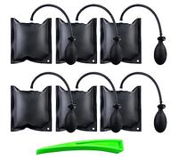 Set di 6 cuscini di montaggio per martinetto d'aria, pompa ad aria, cuscino di sollevamento per installazione di porte e finestre, riparazione auto, aiuto al montaggio