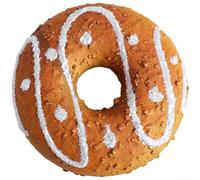 Set di 6 decorazioni in schiuma per le vacanze, a forma di fiocco di neve, stella, biscotto, uomo, palline per albero di Natale, decorazioni fai da te e uso stagionale