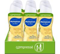 Set Di 6 Deodoranti Monsavon Al Latte Vaniglia Tutto Delicato Compresso 6x100ml