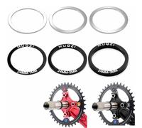 Set di 6 distanziatori per pedivella da 24 mm, in alluminio e acciaio inox, per BB86/91/92/BB30/PF30, mountain bike, montaggio preciso per hobbisti e officine