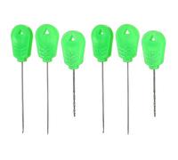 Set di 6 esche da pesca a spirale, kit di attrezzi per pesca alla carpa, kit per esche da pesca alla carpa, ago da esca, kit per esche con ago e estrattore per nodi, per pesca alla carpa/boilie da