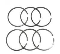 Set di 6 fasce elastiche for pistone 39/40/41/41,1/41,5/42/43/44/44,7/45X1,5 mm Compatible with motosega, decespugliatore, soffiatore(43X1.5mm)