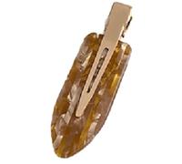 Set di 6 fermagli per capelli da donna, senza cuciture, senza impronte, fermagli per capelli in metallo, accessori per capelli per pony, styling, trucco quotidiano, caffè giallo