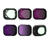 Set di 6 filtri CPL/UV/ND compatibili con DJI Mini 3 Pro/Mini 3, ND8 ND16 ND32 ND64 Filtro polarizzatore CPL Filtro polarizzatore Filtro di protezione UV