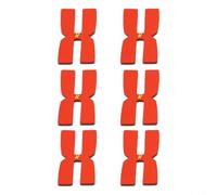 Set di 6 fogli ponderati in silicone per racchette da tennis, 3 g, strisce di equilibrio per un maggiore equilibrio della racchetta (rosso)