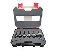 SET DI 6 FRESE TAZZA HSS DENTI IN METALLO DURO DA 16 20 25 30 32 35MM PER FERRO