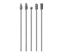 Set di 6 frese rotanti professionali in lega a testa cilindrica Strumento di macinazione ad alta precisione Strumento rotante in lega ad alta durezza Strumento rotante cilindrico per smerigliatura ad