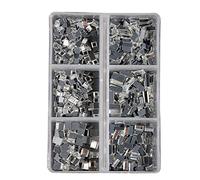 Set di 6 griglie con retro piatto strass e piccola combinazione rotonda per accessori artistici e cristalli