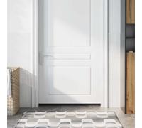 Set di 6 guarnizioni a spazzola per porta, 100 cm, colore nero, paraspifferi per porte della stanza, guarnizione con barra in alluminio da agganciare, isolamento efficiente
