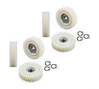 Set di 6 ingranaggi per motore per mozzo per bici con ingranaggi planetari in nylon 31T 35T 36T denti e 608 cuscinetti per la manutenzione della bicicletta elettrica (31 denti)