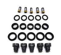 Set di 6 iniettori di Carburante Adatti per Toyota 34 V6 99-04 Kit di Riparazione E Assistenza O-Ring Filtro