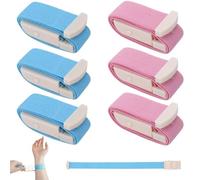 Set di 6 Lacci Emostatici in Nylon, Laccio Emostatico e Fast,Laccio Elastico a Rilascio Rapido per Infermieri, Paramedici e Emergenze Sportive, Regolabili e Riutilizzabili
