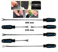 SET DI 6 LEVE PER RIMOZIONE DI PANNELLI PORTIERE E CLIP DI FISSAGGIO CARROZZERIA