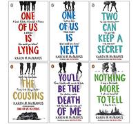 Set di 6 libri della collezione Karen M McManus (Sarai la mia morte, I cugini, Due possono mantenere un segreto, Uno di noi sta mentendo, Uno di noi è il prossimo, Niente più da dire)