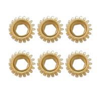 Set di 6 meccanismi di accordatura per chitarra, set di ingranaggi in ferro, foro aperto, adatto per una regolazione precisa delle corde Peg Machine Heads