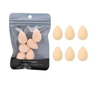 Set di 6 mini spugne per trucco, piccole spugnette per fondotinta, cipria, correttore e ombretto, soffi e cunei