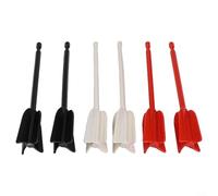 Set di 6 miscelatori in resina epossidica, per trapano, miscelatore, frusta per vernice, per strumenti di miscelazione per mortaio, asta da 16,5 cm